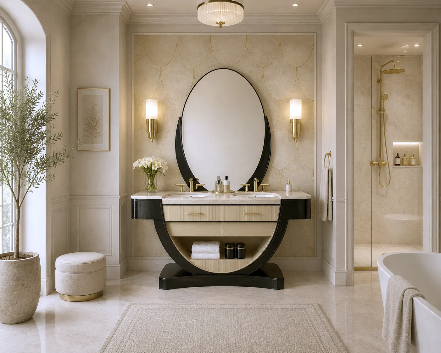 Salle de bain hôtelière